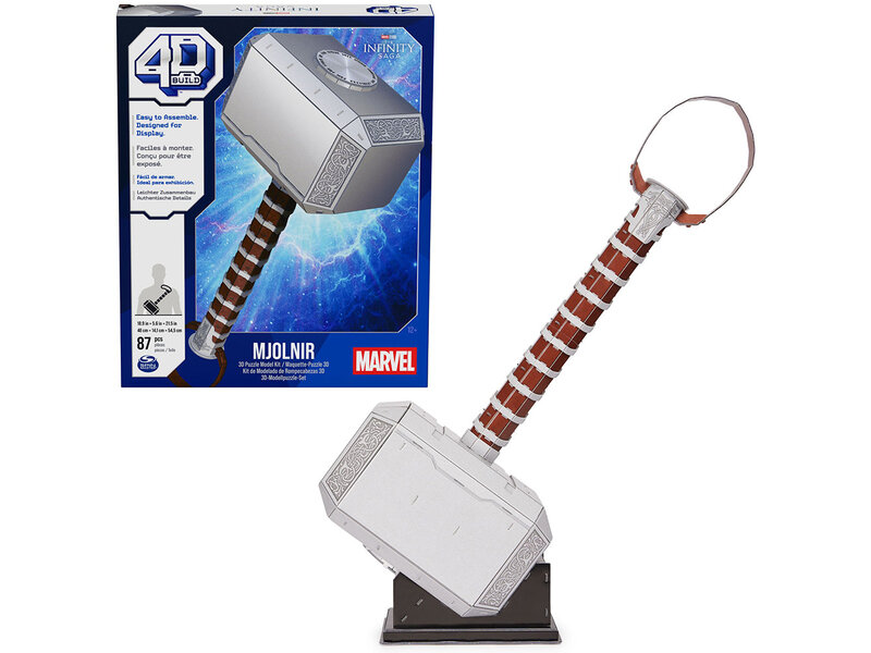 4D Build - Marvel - Mjöllnir Marteau de Thor