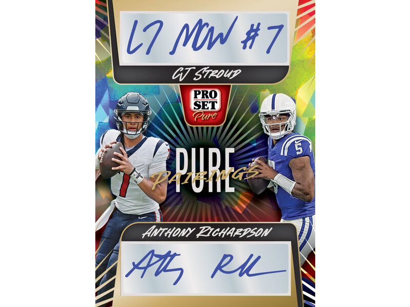 2023 Pro Set Pure Football Box