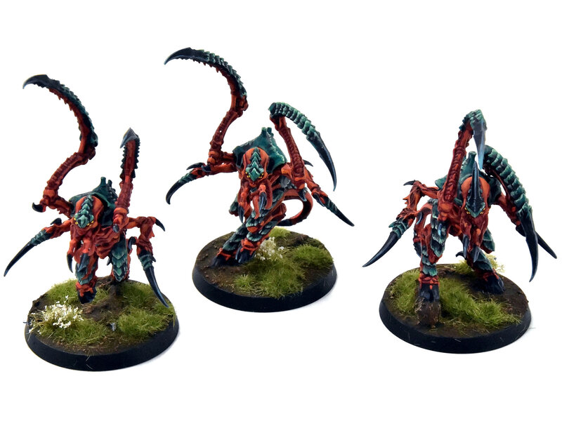 Games Workshop TYRANIDS 3 Von Ryans Leapers #1 PRO PAINTED Warhammer 40K Ryan's