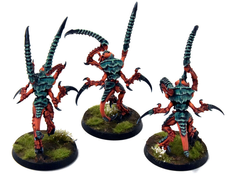 Games Workshop TYRANIDS 3 Von Ryans Leapers #1 PRO PAINTED Warhammer 40K Ryan's