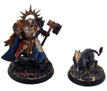 STORMCAST ETERNALS Lord Imperatant with Gryphound #1 WELL PAINTED Sigmar