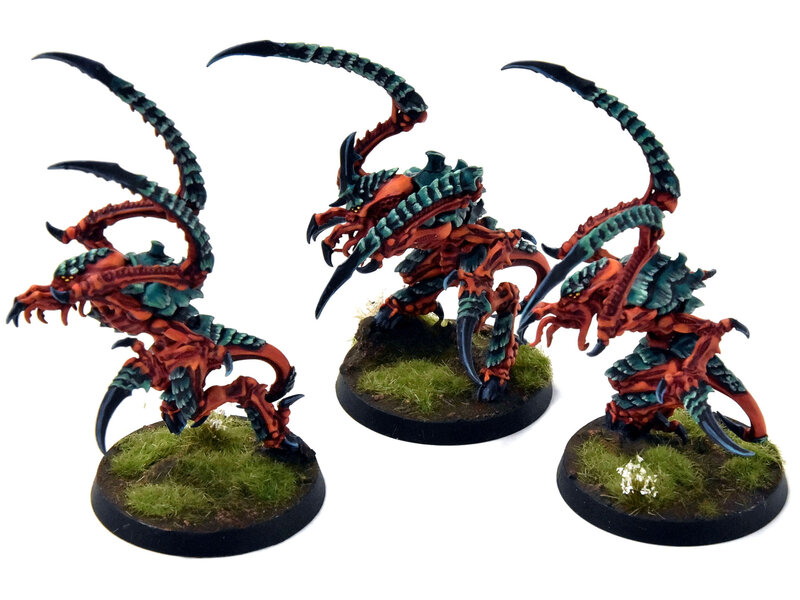 Games Workshop TYRANIDS 3 Von Ryans Leapers #2 PRO PAINTED Warhammer 40K Ryan's