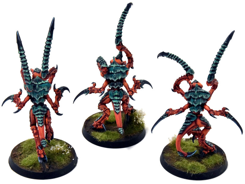 Games Workshop TYRANIDS 3 Von Ryans Leapers #2 PRO PAINTED Warhammer 40K Ryan's