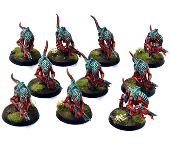 TYRANIDS 10 Termagants #1 PRO PAINTED Warhammer 40K