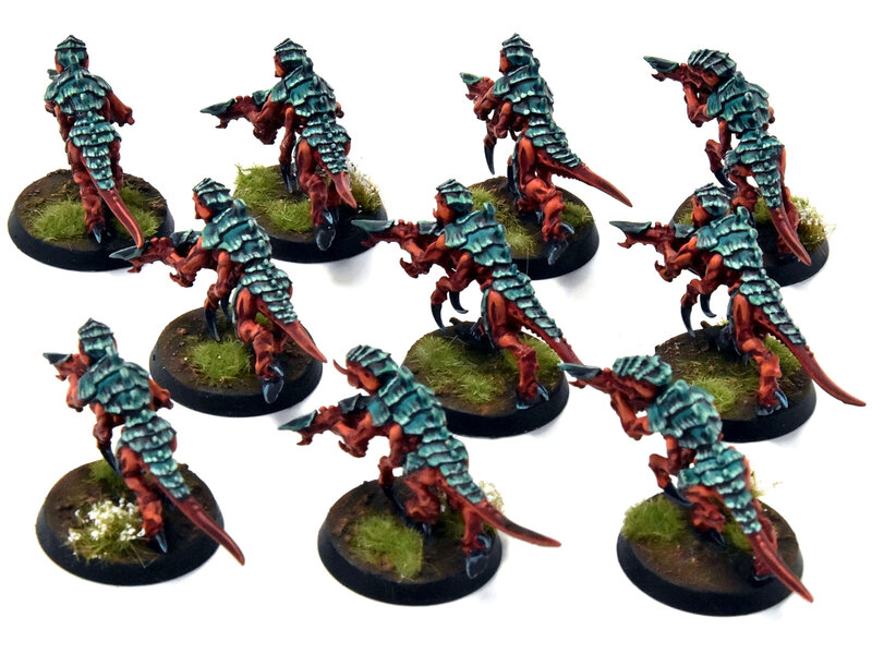 Games Workshop TYRANIDS 10 Termagants #1 PRO PAINTED Warhammer 40K
