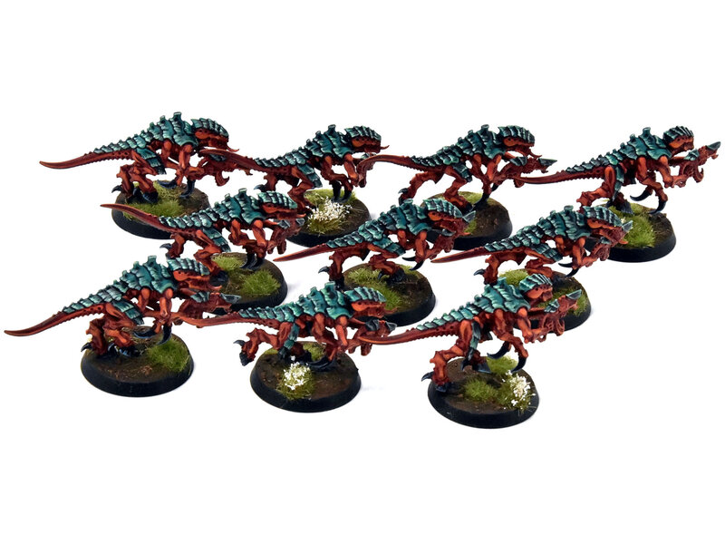 Games Workshop TYRANIDS 10 Termagants #1 PRO PAINTED Warhammer 40K
