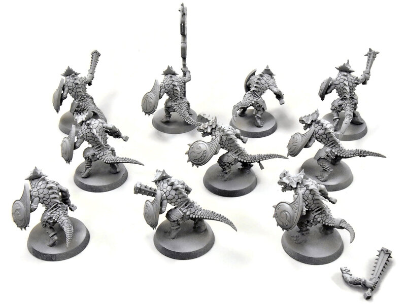 Games Workshop SERAPHON 10 Saurus Warriors #1 Sigmar