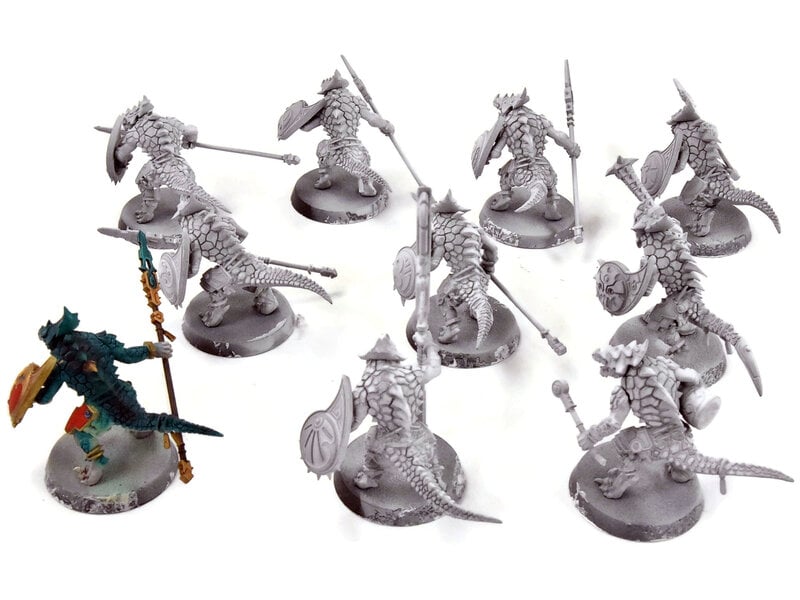 Games Workshop SERAPHON 10 Saurus Warriors #2 AOS