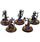 Games Workshop DAUGHTERS OF KHAINE 5 Blood Stalker #3 WELL PAINTED broken hair Sigmar