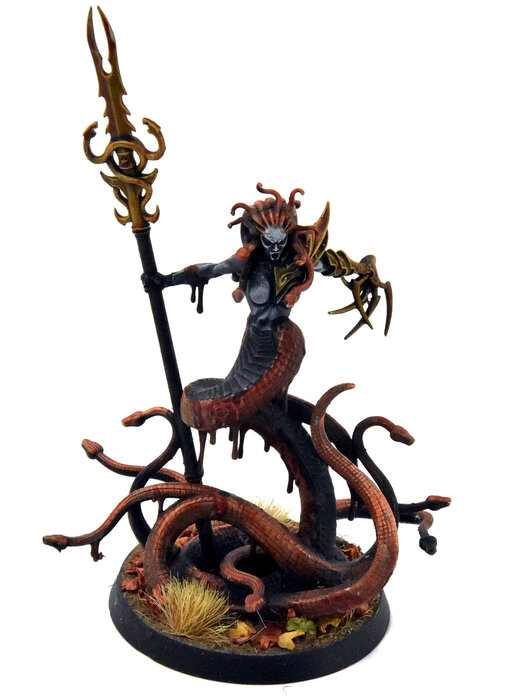 DAUGHTERS OF KHAINE Bloodwrack Medusa #1 WELL PAINTED Sigmar