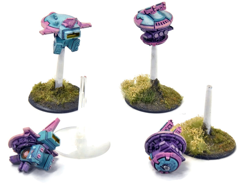 Games Workshop TAU EMPIRE 4 Drones #1 Warhammer 40K