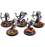 Games Workshop DAUGHTERS OF KHAINE 5 Blood Stalker #1 WELL PAINTED Sigmar