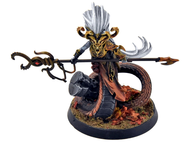 Games Workshop DAUGHTERS OF KHAINE Melusai Ironscale #1 WELL PAINTED Sigmar