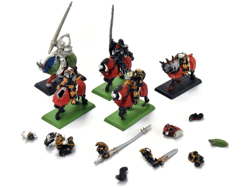 Games Workshop CHAOS WARRIORS 5 Chaos Knights #1 METAL missing parts Fantasy