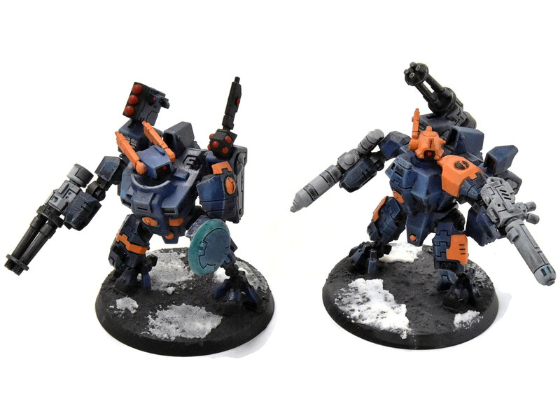 Games Workshop TAU EMPIRE 2 XV8 Crisis Battlesuit #1 Warhammer 40K