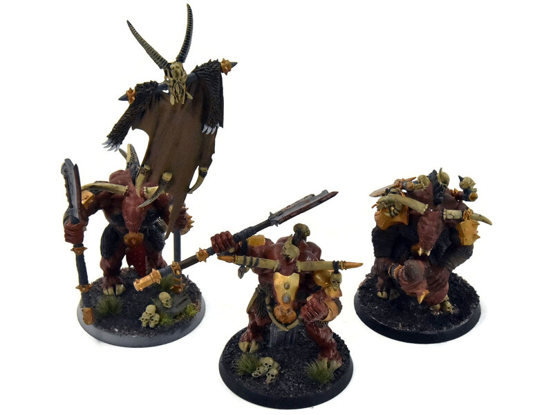 Games Workshop BEASTS OF CHAOS 3 Bullgors #3 Sigmar