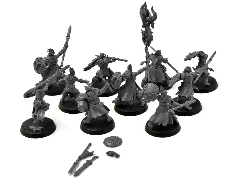 Games Workshop SLAVES TO DARKNESS 10 Darkoath Marauders #1 Sigmar