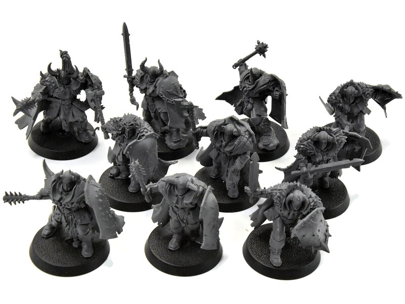 Games Workshop SLAVES TO DARKNESS 10 Chaos Warriors #1 Warhammer Sigmar