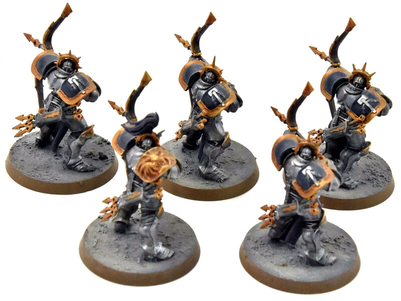 Games Workshop STORMCAST ETERNALS 5 Judicators #1 Warhammer Sigmar WELL PAINTED