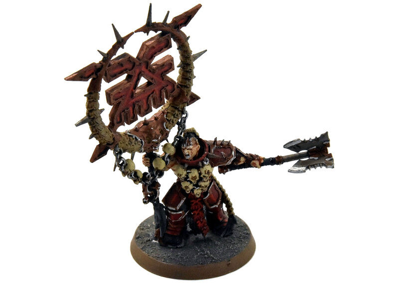 Games Workshop BLADES OF KHORNE Bloodsecrator #1 WELL PAINTED Warhammer Sigmar