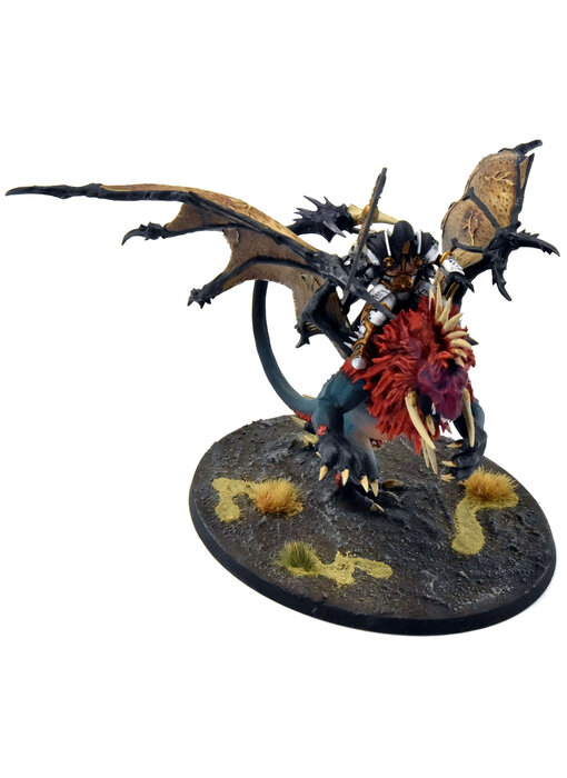 SLAVES TO DARKNESS Chaos Lord On Manticore #1 WELL PAINTED Warhammer Sigmar