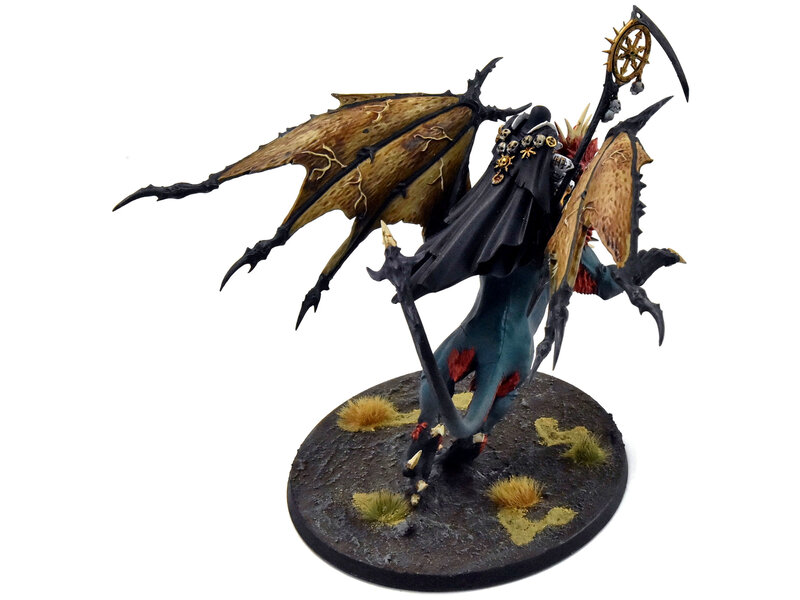 Games Workshop SLAVES TO DARKNESS Chaos Lord On Manticore #1 WELL PAINTED Warhammer Sigmar