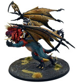 Games Workshop SLAVES TO DARKNESS Chaos Lord On Manticore #1 WELL PAINTED Warhammer Sigmar