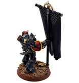 Games Workshop DEATHWATCH Company Ancient #1 WELL PAINTED Warhammer 40K