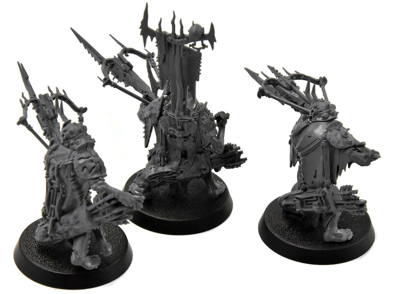 Games Workshop ORRUK WARCLANS 3 Man Skewer Boltboyz #2 Warhammer Sigmar