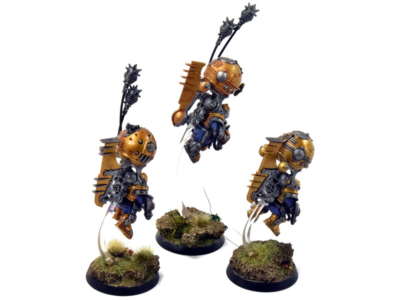 Games Workshop KHARADRON OVERLORDS 3 Skyriggers #4 WELL PAINTED Warhammer Sigmar