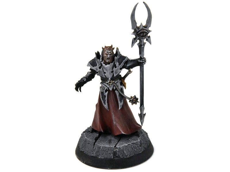 Games Workshop SLAVES TO DARKNESS Chaos Sorcerer Lord #1 WELL PAINTED Warhammer Sigmar