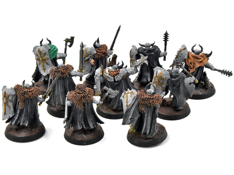 Games Workshop SLAVES TO DARKNESS 10 Chaos Warriors #22 Warhammer Sigmar