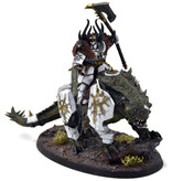 Games Workshop SLAVES TO DARKNESS Lord On Karkadrak #8 WELL PAINTED Warhammer Sigmar