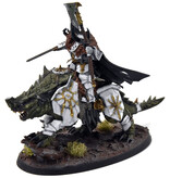 Games Workshop SLAVES TO DARKNESS Lord On Karkadrak #8 WELL PAINTED Warhammer Sigmar