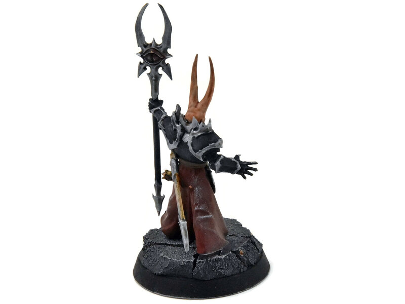 Games Workshop SLAVES TO DARKNESS Chaos Sorcerer Lord #2 WELL PAINTED Warhammer Sigmar