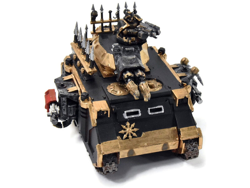 Games Workshop CHAOS SPACE MARINES Predator tank #1 Warhammer 40K