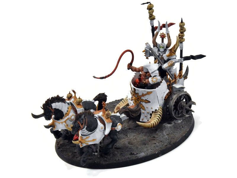 Games Workshop SLAVES TO DARKNESS Chaos Chariot #1 Warhammer Sigmar WELL PAINTED