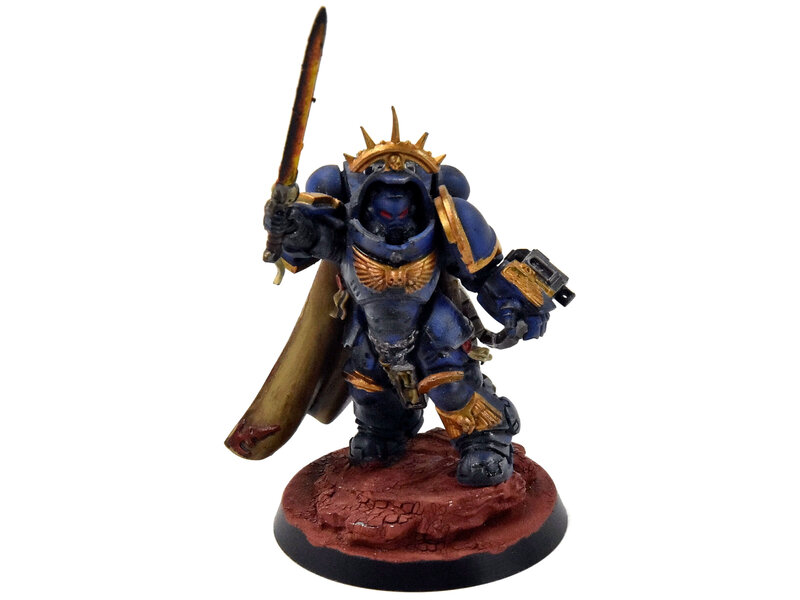 Games Workshop SPACE MARINES Captain In Gravis Armour #1 old sculpt Warhammer 40K