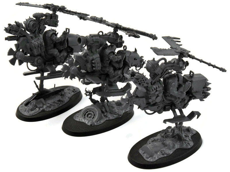 Games Workshop ORKS 3 Deffkoptas #1 Warhammer 40K