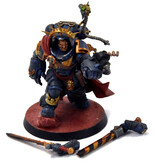 Games Workshop SPACE MARINES Captain In Gravis Armour #2 WELL PAINTED Warhammer 40K
