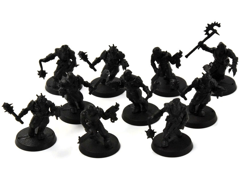 Games Workshop CHAOS SPACE MARINES 10 Cultists #3 Warhammer 40K