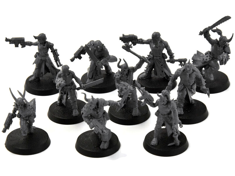 Games Workshop CHAOS SPACE MARINES 10 Cultists #5 Warhammer 40K