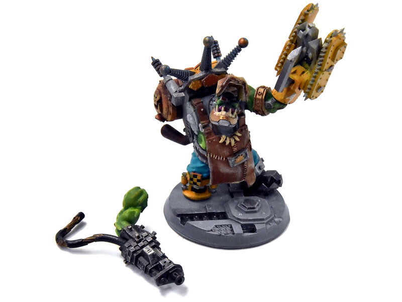 ORKS Big Mek #1 WELL PAINTED not gw Warhammer 40K