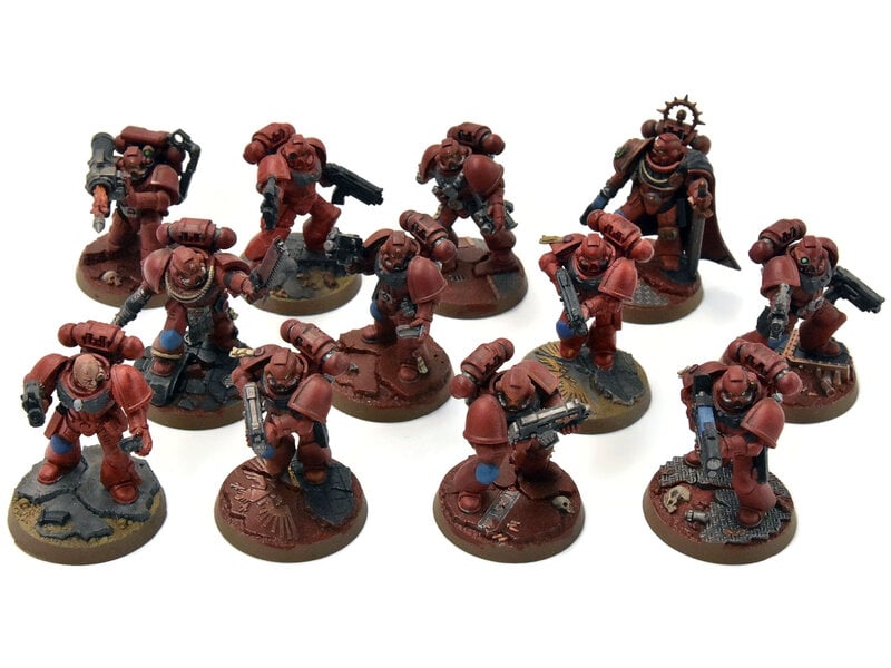 Games Workshop BLOOD ANGELS 12 Tactical Marines #1 Warhammer 40K