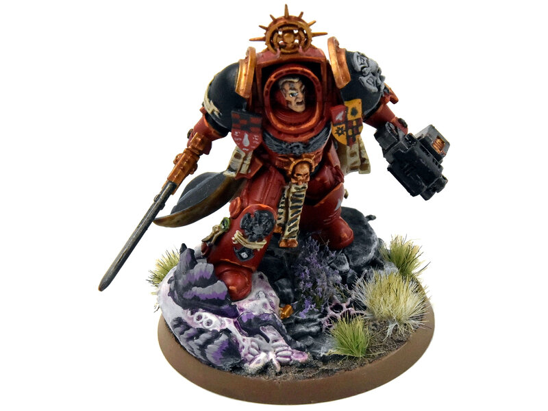 Games Workshop BLOOD ANGELS Captain In Terminator Armour #1 40K WELL PAINTED