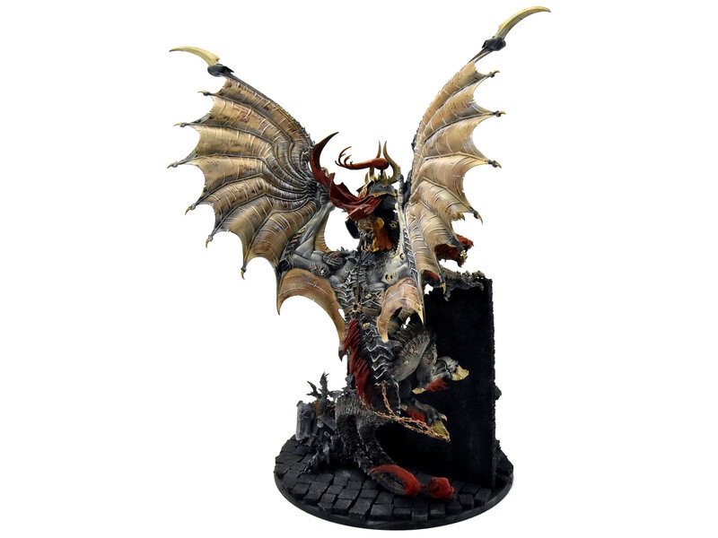 Games Workshop SLAVES TO DARKNESS Archaon Everchosen #1 WELL PAINTED Warhammer 40K