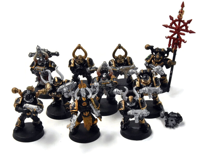 Games Workshop CHAOS SPACE MARINES 10 Chaos Space Marines #1 Warhammer 40K