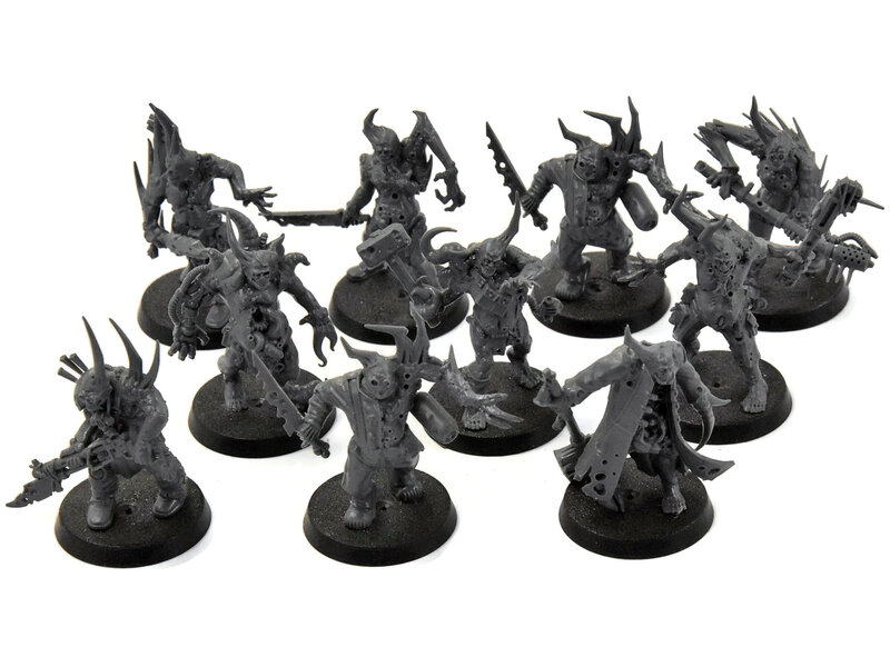 Games Workshop DEATH GUARD 10 Poxwalkers #1 Warhammer 40K