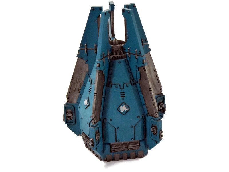 Games Workshop SPACE WOLVES Drop Pod #1 Warhammer 40K WELL PAINTED Doors Glued