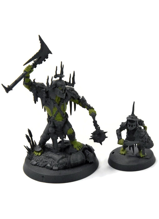 ORRUK WARCLANS Killaboss with Stab-Grot #1 Warhammer Sigmar